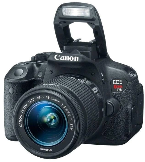 Camara Digital Profesional Canon Eos Rebel T5I 18Mp Lente 18-55Mm