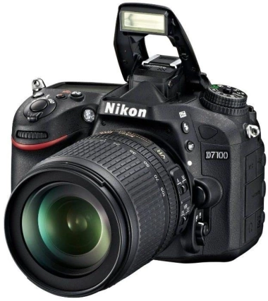 Camara Digital Profesional Nikon D7100 Hd-Slr Cmos 24.1Mp Lente 18-140Mm