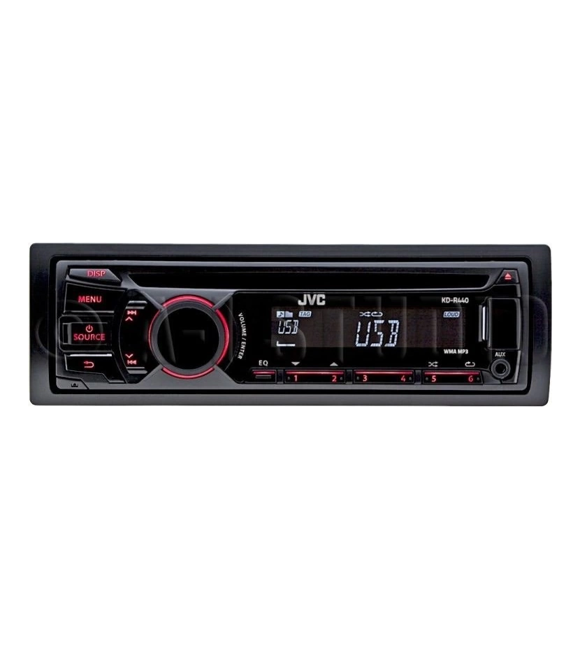 Radio Para Carro Jvc Kd-R438 Cd Mp3 Usb 50W X 4 - VALMARA