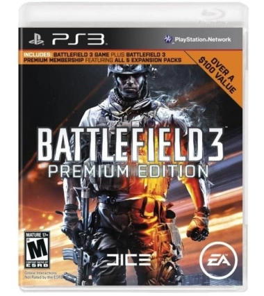 Videojuego Battlefield 3 Premium Edition Para Playstation 3