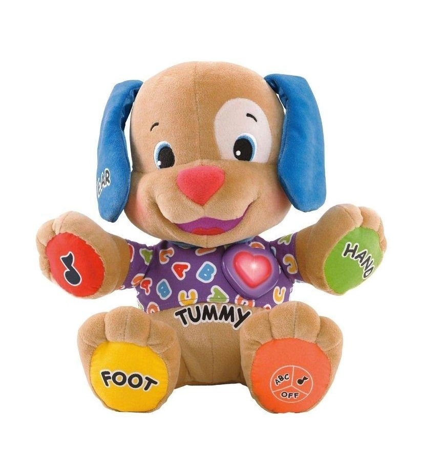 Muneco Peluche Perrito Aprende Conmigo De Fisher Price Didactico En Espanol Valmara