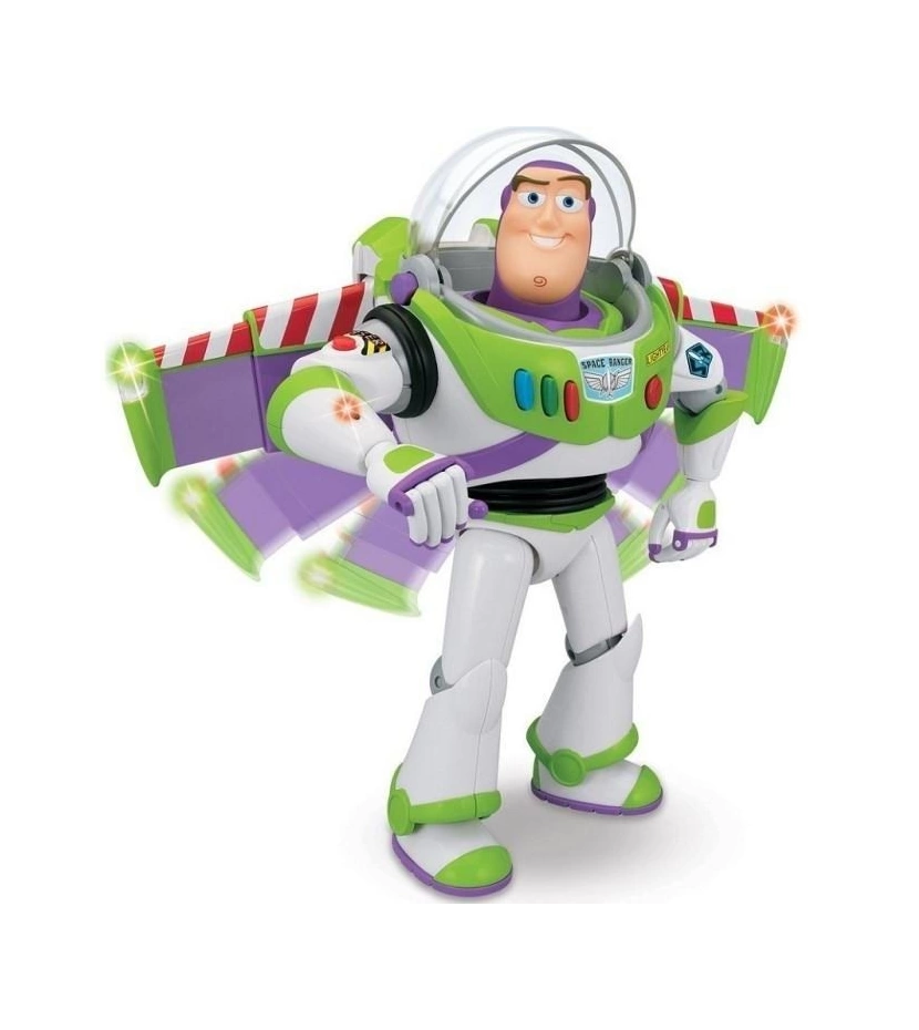 Muñeco Buzz Lightyear Original Toy Story Interactivo Español 55 Frases Sensores - VALMARA