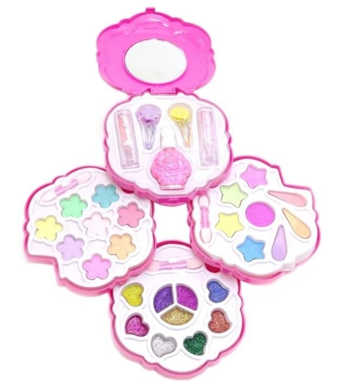 Set De Maquillaje De Juguete Para Niñas 4 Compartimientos