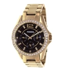 Reloj Para Dama Fossil Riley Es3364 De Pulso 3 Esferas Brillantes Con Fecha - VALMARA