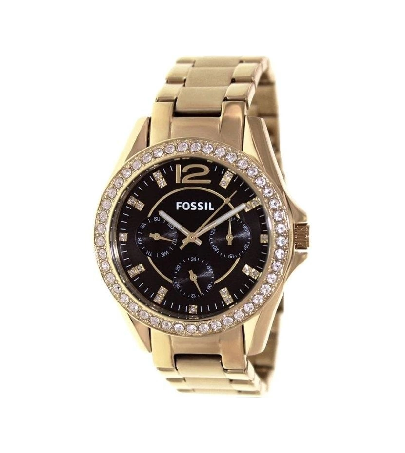Reloj Para Dama Fossil Riley Es3364 De Pulso 3 Esferas Brillantes Con Fecha - VALMARA Reloj Para Dama Fossil Riley Es3364 De Pulso 3 Esferas Brillantes Con Fecha - VALMARA