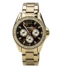 Reloj Para Dama Fossil Riley Es3364 De Pulso 3 Esferas Brillantes Con Fecha - VALMARA