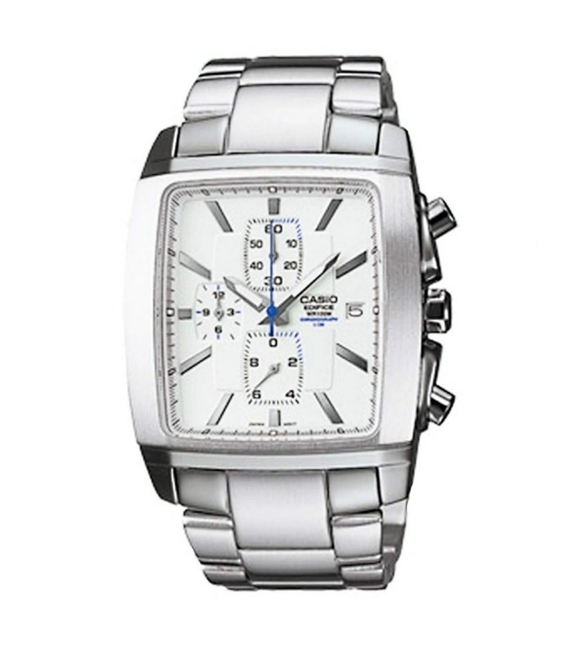 Reloj Casio Edifice Ef 509 Para Hombre Pulso De Acero Cronografo Cronometro Valmara