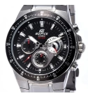 Reloj Casio Edifice Ef-552 Pulso En Acero Inoxidable Cronografo Cronometro - VALMARA