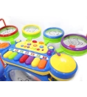 Bateria Didactica Musical Tambores Para Bebes Con Organeta Electronica - VALMARA