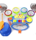 Bateria Didactica Musical Tambores Para Bebes Con Organeta Electronica - VALMARA