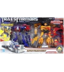 Kit 2 Muñecos Robots Transformer Camaro Bumblebee Y Mula Optimus Prime - VALMARA
