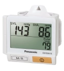 Tensiometro Digital De Muñeca Panasonic Ew-Bw10 90 Memorias Pantalla Lcd Amplia - VALMARA