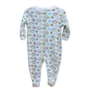 Suave Pijama Para Bebes Niño Micos Baby Works 100% Algodón - VALMARA