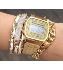 Reloj Casio A168 Original Retro Vintage Dorado Unisex - VALMARA