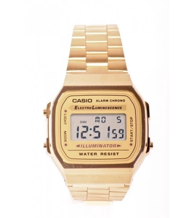 Reloj Casio A168 Original Retro Vintage Dorado Unisex