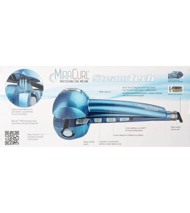 Encrespador Rizador Miracurl Steamtech A Vapor Automatico Profesional Babyliss Pro