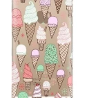 Funda Protector Para Celular Iphone 6 Transparente En Silicona Ice Cream Helados - VALMARA