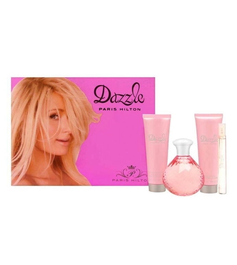 Estuche Dazzle De Paris Hilton + Gel De Ducha + Crema Perfumada Mujer EDP - VALMARA