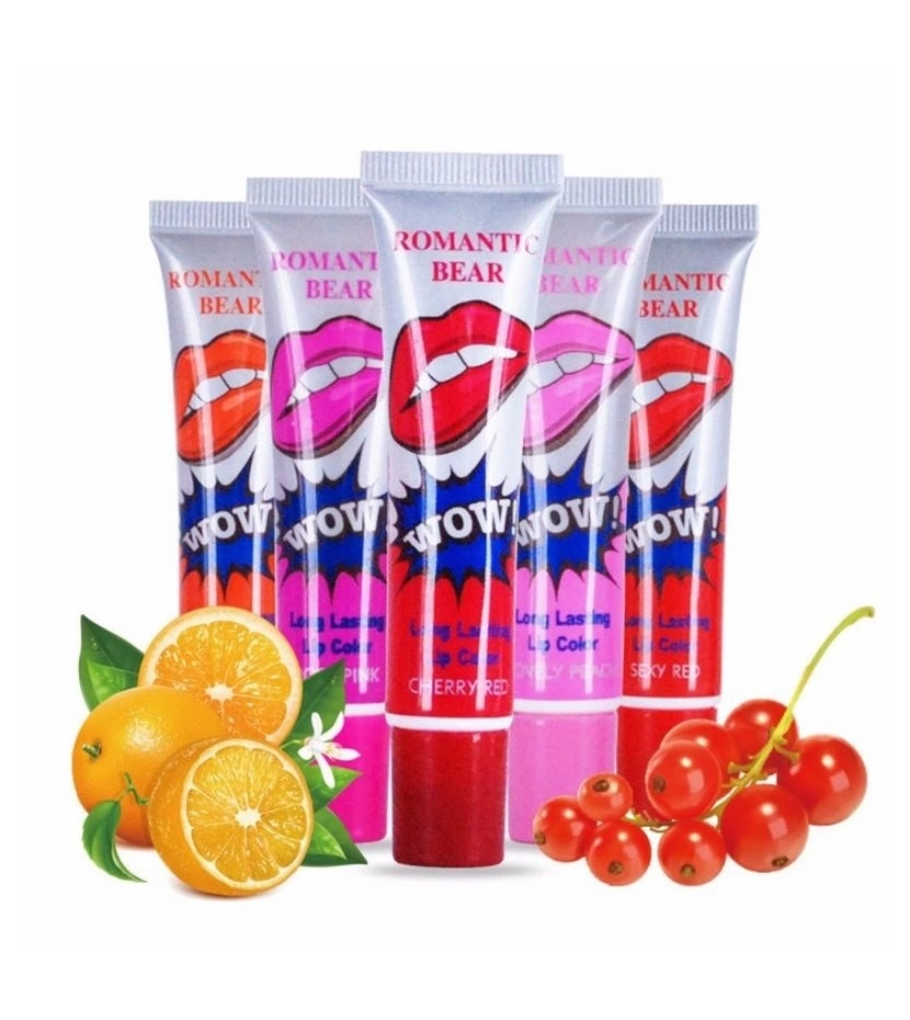 Labial Gloss Romantic Bear Wow Magico Larga Duracion 12M - VALMARA