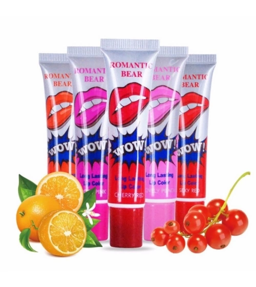 Labial Gloss Romantic Bear Wow Magico Larga Duracion 12M