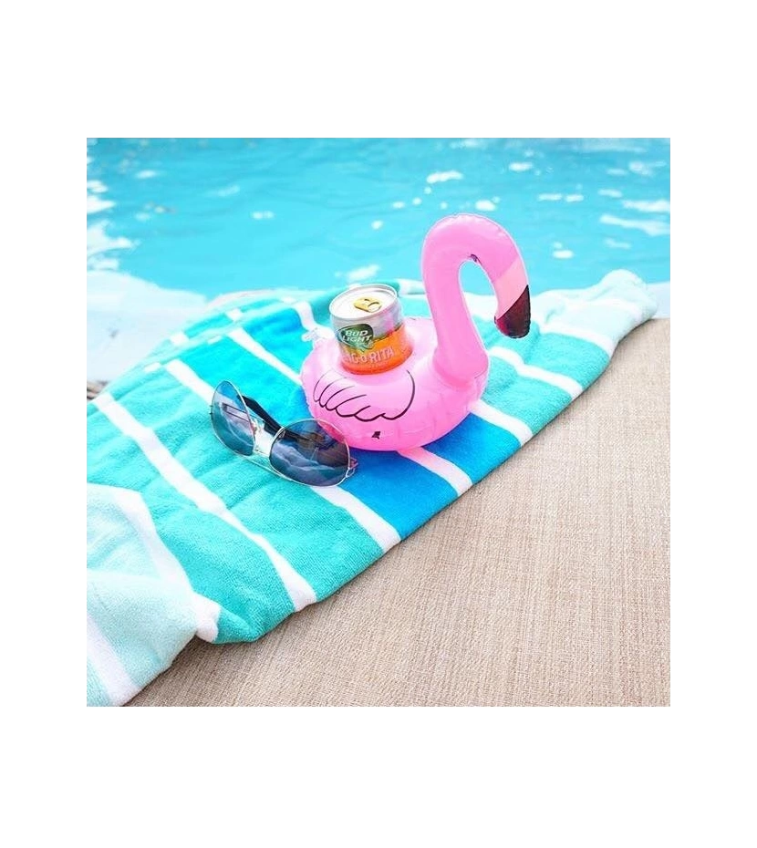 Decoración Para Fiestas Flotadores Para Piscina Porta Bebidas Flamingo Rosa - VALMARA