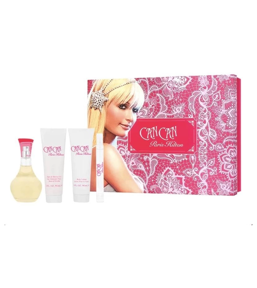 Estuche Can Can De Paris Hilton 4 Pcs Mujer EDP - VALMARA