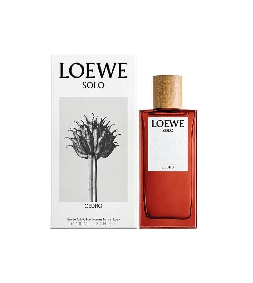 Solo Loewe Cedro De Loewe 100 ML Hombre EDT - VALMARA