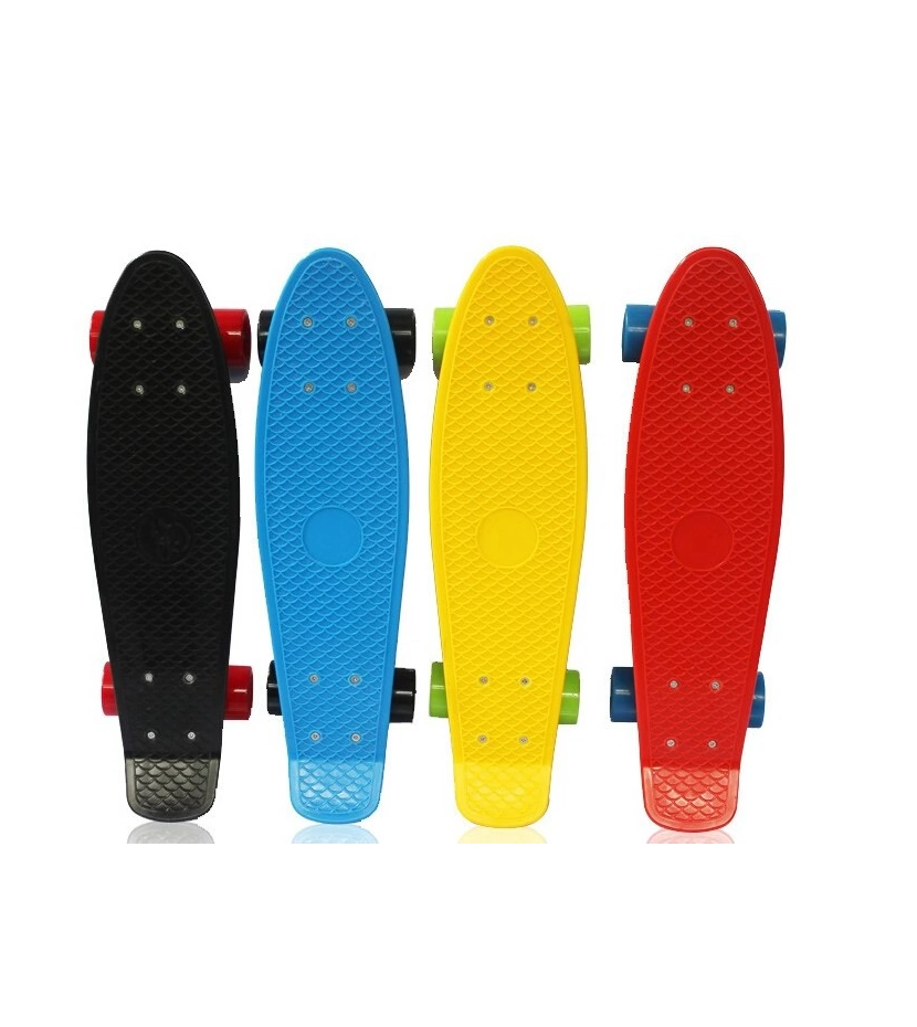 Patineta Skateboard De Colores Con Morral Para Cargar Livianas