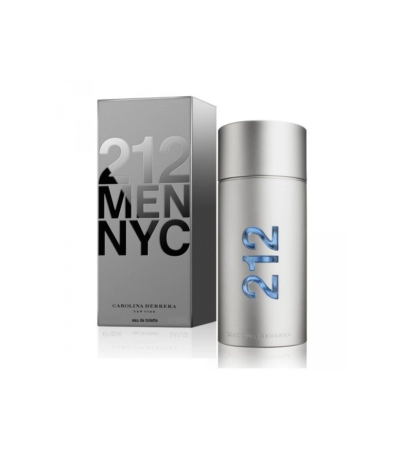 212 Men De Carolina Herrera 200 ML Hombre EDT - VALMARA