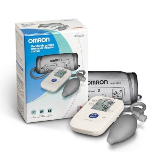 Tensiometros Omron De Brazo Hem-4030Int Semi-Automatico Digital 21 Memorias