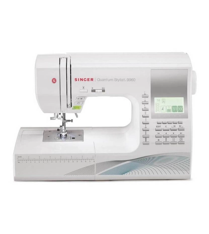 Maquina De Coser Computarizada Singer 9960 Quantum Stylist 600 Puntadas - VALMARA