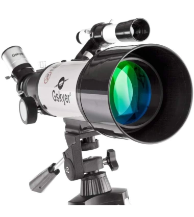 Telescopio Gskyer Az70400 Refractor 70Mm 120X 2 Oculares