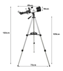 Telescopio Gskyer Az70400 Refractor 70Mm 120X 2 Oculares - VALMARA