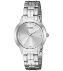 Reloj Analogico Para Dama Guess U0989L1 Plateado Minimalista - VALMARA