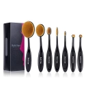 Set De Brochas Duorime 7Pcs Ovaladas Para Rostro Makeup - VALMARA