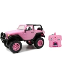 Carro Jeep Wrangler Para Niñas A Control Remoto Rosado Girlmazing - VALMARA