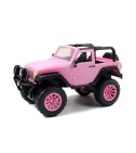 Carro Jeep Wrangler Para Niñas A Control Remoto Rosado Girlmazing - VALMARA