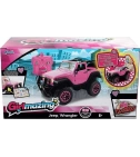 Carro Jeep Wrangler Para Niñas A Control Remoto Rosado Girlmazing - VALMARA