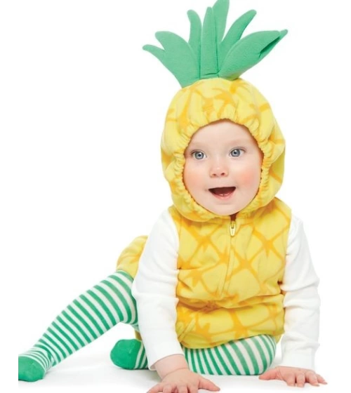 Disfraz Para Bebe Niña Piña De Carters 3 Piezas