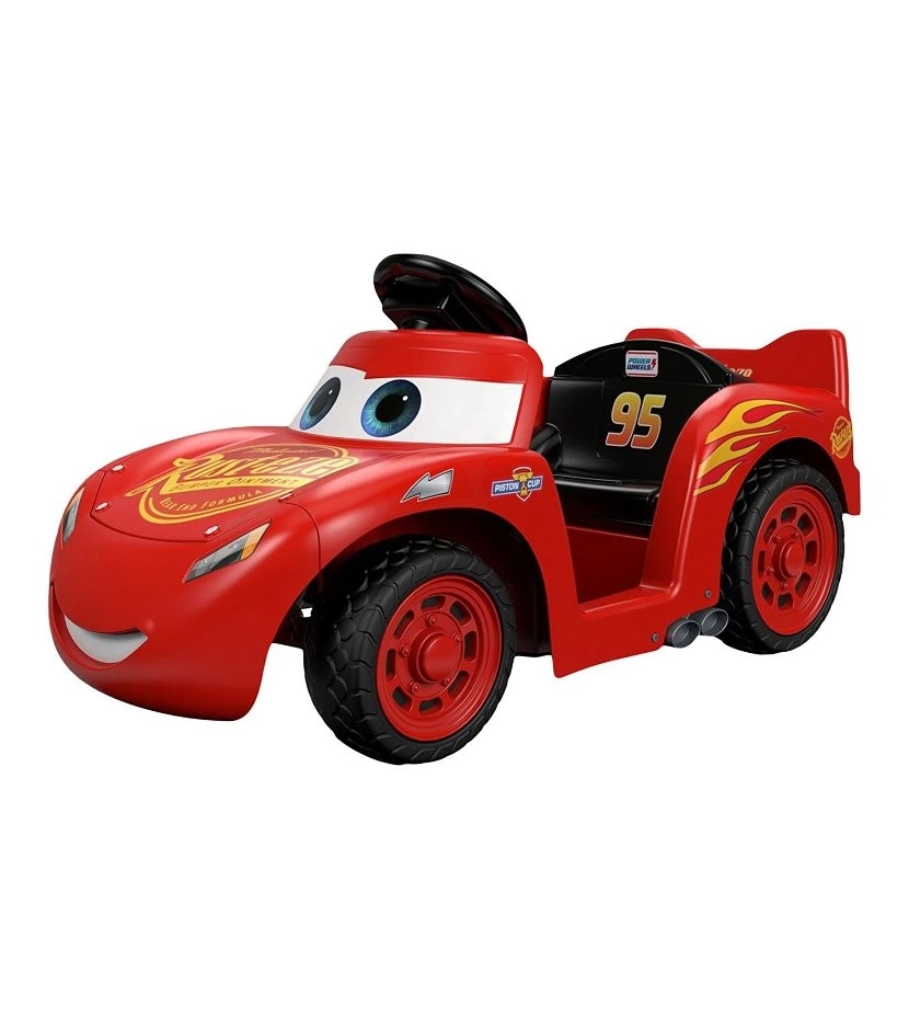 Montable rayo mcqueen power wheels depuffed cars