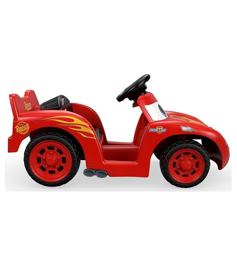 Carro Electrico Montable Rayo Mcqueen De Fisher Price 6 V Valmara