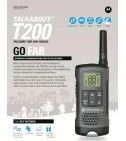 Radios Motorola Walkietalkie Talkabout T200 20 Millas 32 Kilometros 22 Canales - VALMARA