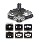 Linterna Frontal Led Impermeable 8000 Lumens Recargable - VALMARA