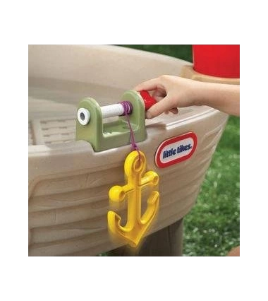 Juego De Mesa Para Exterior Barco Pirata Arena Y Agua Little Tikes Anchors Away