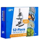 Set De Microscopio Amscope Kids 52 Piezas 1200X Matalico Luz Led - VALMARA