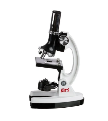 Set De Microscopio Amscope Kids 52 Piezas 1200X Matalico Luz Led