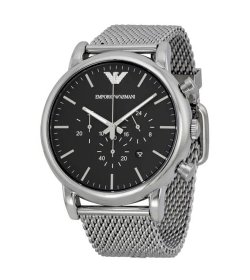 Reloj Análogo Para Hombre Emporio Armani Con Cronografo Ar1808 Original