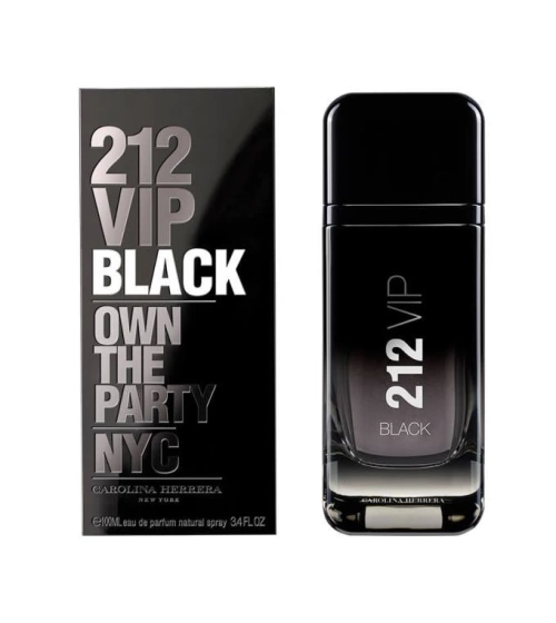 212 Vip Black De Carolina Herrera 100 ML Hombre EDP