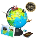 Globo Terráqueo Educativo De 10" Realidad Aumentada Shifu Para Niños - VALMARA