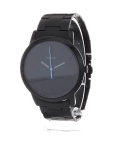 Reloj Analógico Para Hombre Fossil Fs5308 Minimalista Negro - VALMARA